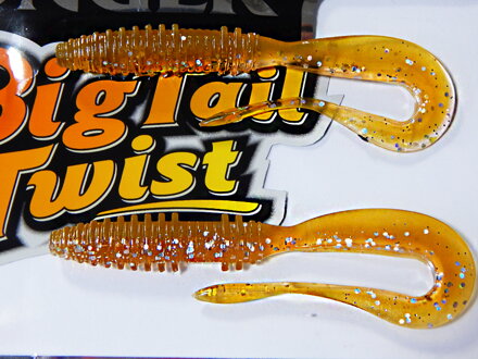 303002016 Konger Big Tail Twist 8cm f.016 8ks/bal