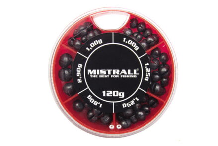 AM6004067 Mistrall olovká veľké od 1gr do 2,9gr celkom 120gr