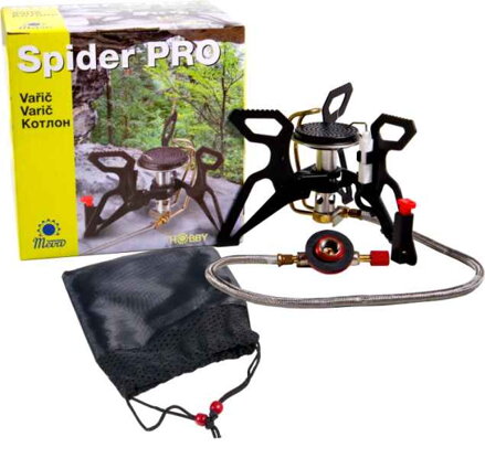 Rybársky skladací varič SPIDER PRO - piezo zapalovanie