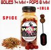 War baits Boilies 14mm + Pops 8mm SPICE