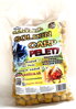 Golden Carp Flesh pelety 14mm 1kg Broskyňa Crab