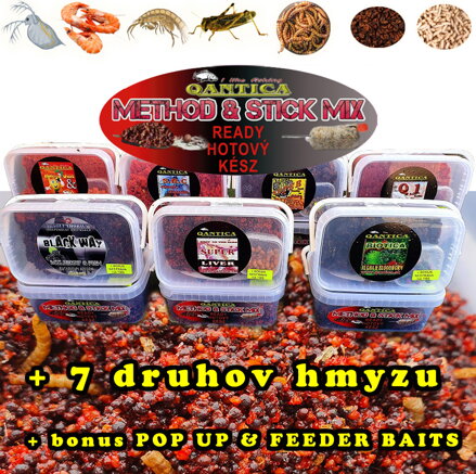 METHOD FEEDER & STICK MIX + 5-8 mm pop up