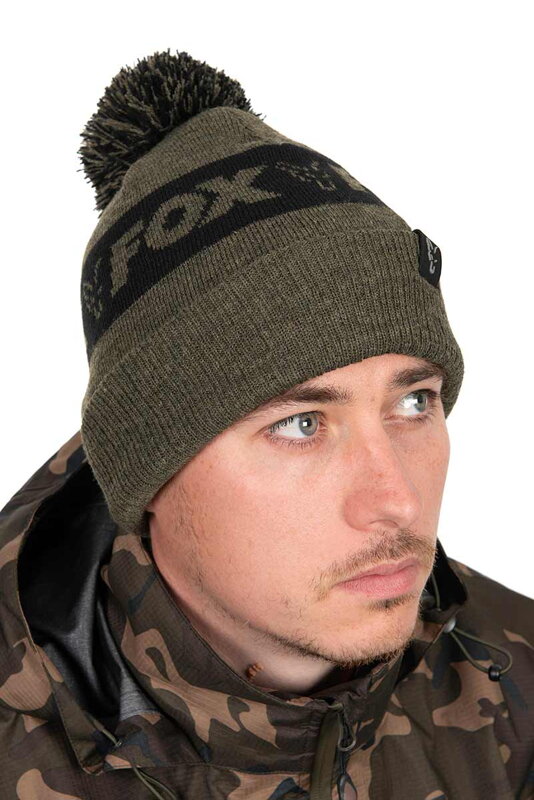 Fox Collection Bobble - Green & Black Fox Collection Bobble - Green & Black