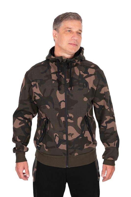 Fox Premium 310 Zipped Hoodie - Camo Fox Premium 310 Zipped Hoodie - Camo