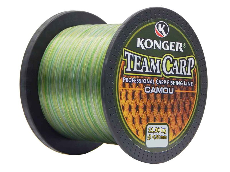 227600030 Konger Team Carp Camou 0,30mm 600m