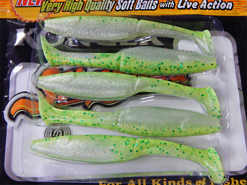 332001014 Konger Slim Shad 7,5cm 5ks/bal